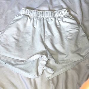 SHEIN White Athletic Shorts